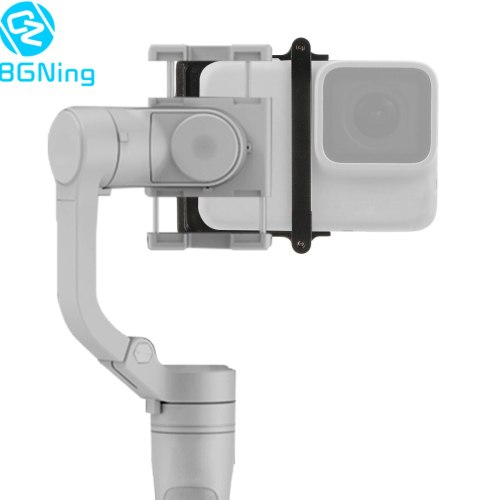 BGNing Handheld Stabilizer Switch Plate Adapter Mount for XIAOYI AEE S60 S70 S71 for DJI Osmo Action for FY G6 WG2X Gimbal Ricca Camera
