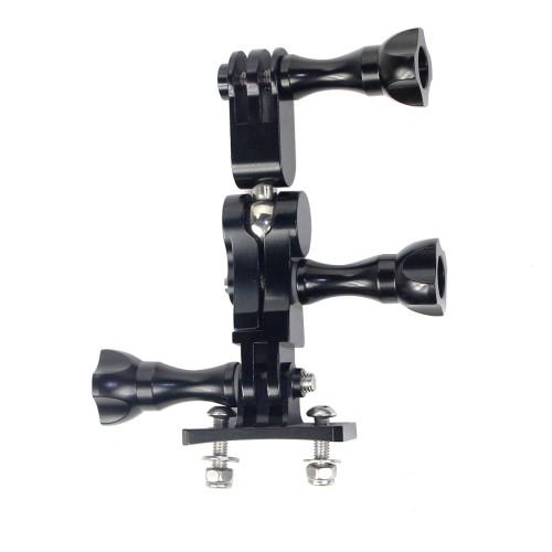 BGNing Sports camera Helmet Fixed Mounts + Universal Magic Hand 360 Degree Rotation Arm Mount Adapter for Gopro7/8/max GoPro