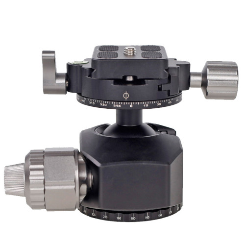 XILETU G-36 Tripod Ball Head 360 Degree Double Panoramic w Quick Rlease Plate For Canon Nikon Sony DSLR SLRS Cameras Monopod