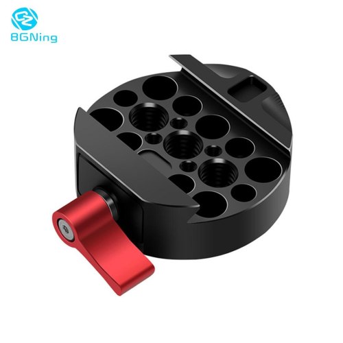BGNing Camera Quick Release Plate Adapter with 3/8 Screw Mount for DJI Ronin MX DSLR Camera Fotografica Studio Kit Stabilizer