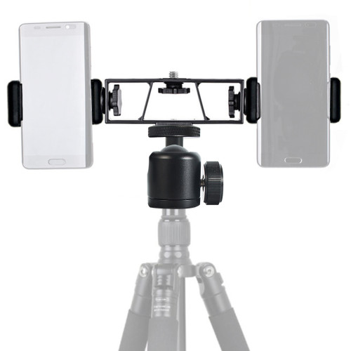 BGNing Multi Positions Phone Holder Clips Stick Phone Stand Stabilizer Clips For Live Broadcasting Smartphone Stand Bracket Kit