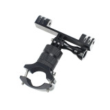BGNing Aluminum Alloy Bicycle Clip 360° Rotating Clamp with Metal Bracket for GoPro 7 / 8 / Max Action Camera