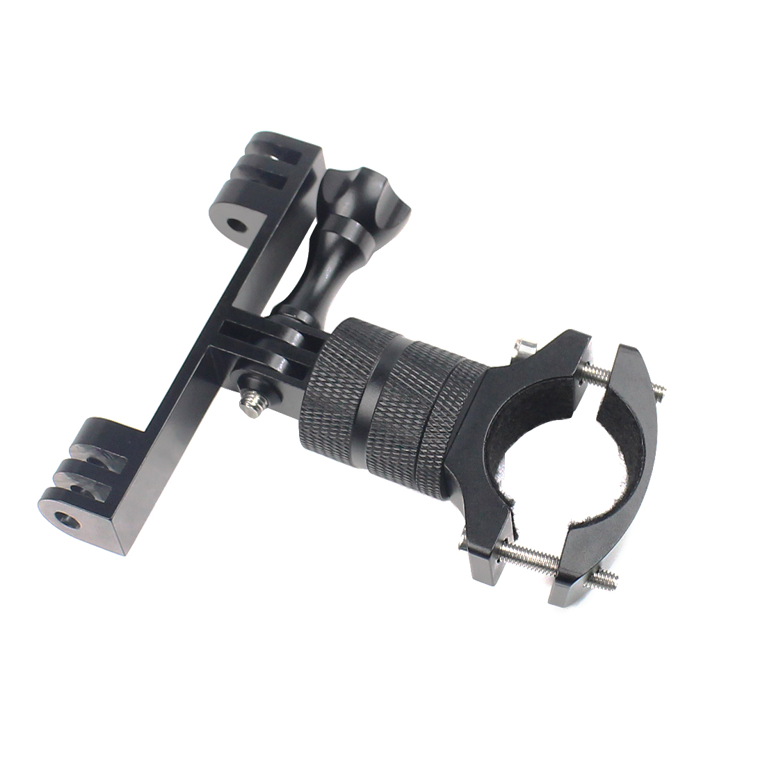 BGNing Aluminum Alloy Bicycle Clip 360° Rotating Clamp with Metal Bracket for GoPro 7 / 8 / Max Action Camera