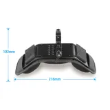 BGNing DSLR Camera Shoulder Pad with Rod Clamp Camera Photography Accessories 15mm Double Tube Clamp Shoulder Support