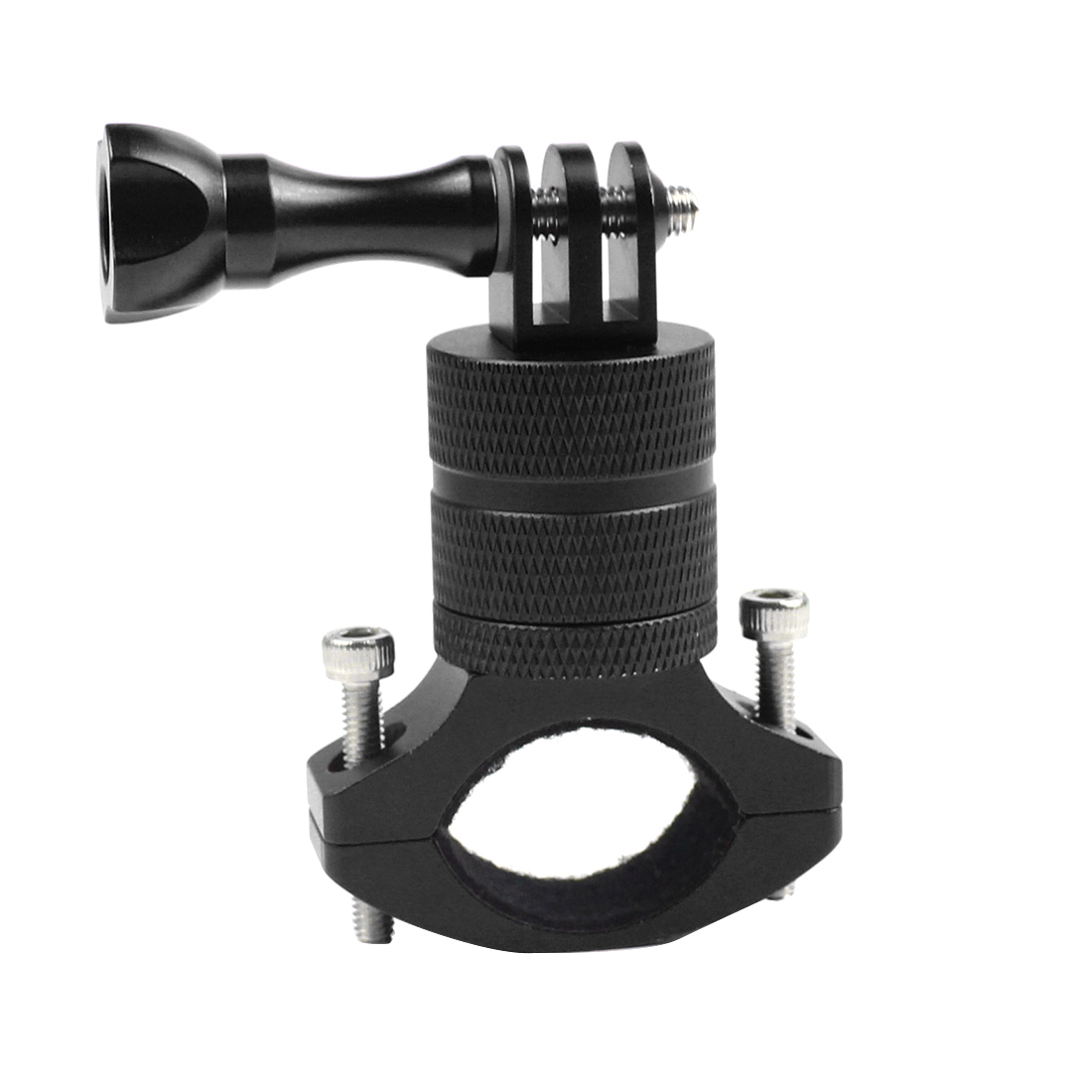 BGNing Aluminum Alloy Bicycle Clip 360° Rotating Clamp for GoPro 7 / 8 / Max Action Camera