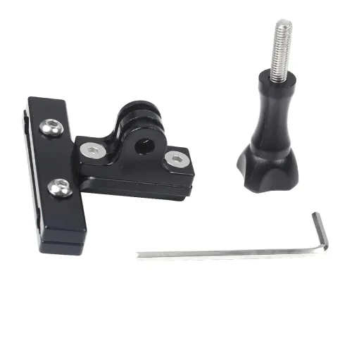 BGNing Bicycle Seat Base Camera Fixed Mount Connector Bracket Adapter with Thumb Knob Screw for GOPRO 3+ 4 5 /SJcam /Yi /GitUp Cameras