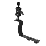 BGNing DSLR Waterproof Case Support Diving Photography SLR Cameras Tray Stand Single Handheld Holder Kit with 1  Ball Head Mount Clip