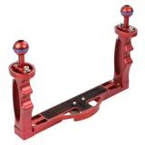 BGNing New Upgrade Underwater DSLR Camera Handheld Tray Bracket Stabilizer Rig Light Support for DJI OSMO for Gopro13 for Insta360 Mount