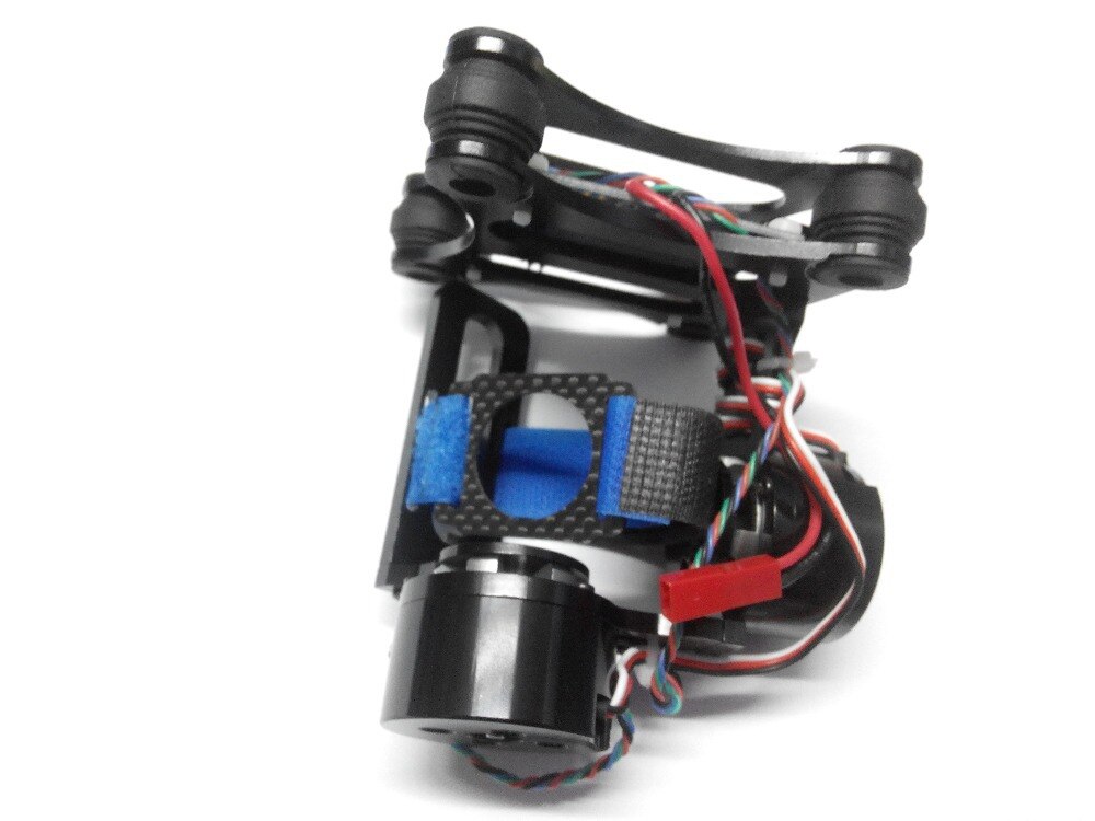 BGNing Aluminum Gimbal Camera Mount PTZ w/ Brushless Motor Controller for Gopro 2/3/3+ FPV For DJI Phantom Color Black