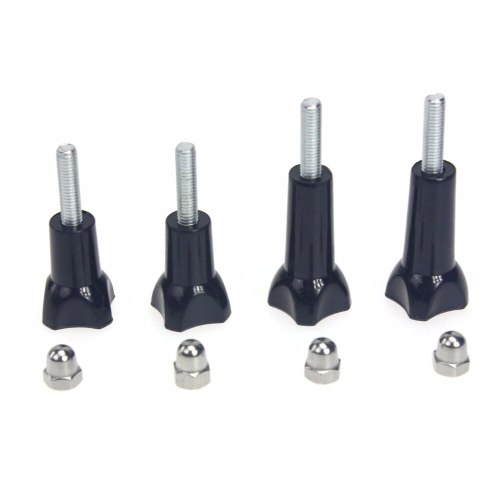 BGNing Stainless Steel Adjustment 2 Long + 2 Short Screws for GOPRO/XiaoYi/SJ/GitUp Sport Camera