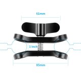 BGNing Aluminum Diving Ball Clamp 2 Holes Long Butterfly Clip SLR Camera Light Arm Tray Bracket Mount Adapter Underwater Photography