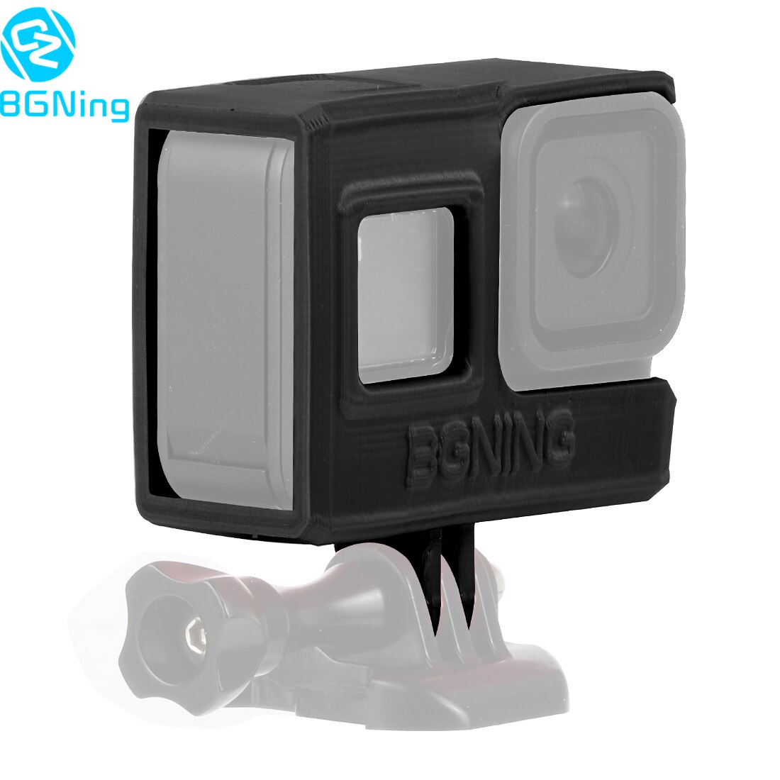 BGNing TPU 3d-printed Camera Protective Case for GoPro Hero 7 /Hero8 Black Protector Housing Side Border Cover for Go Pro 8