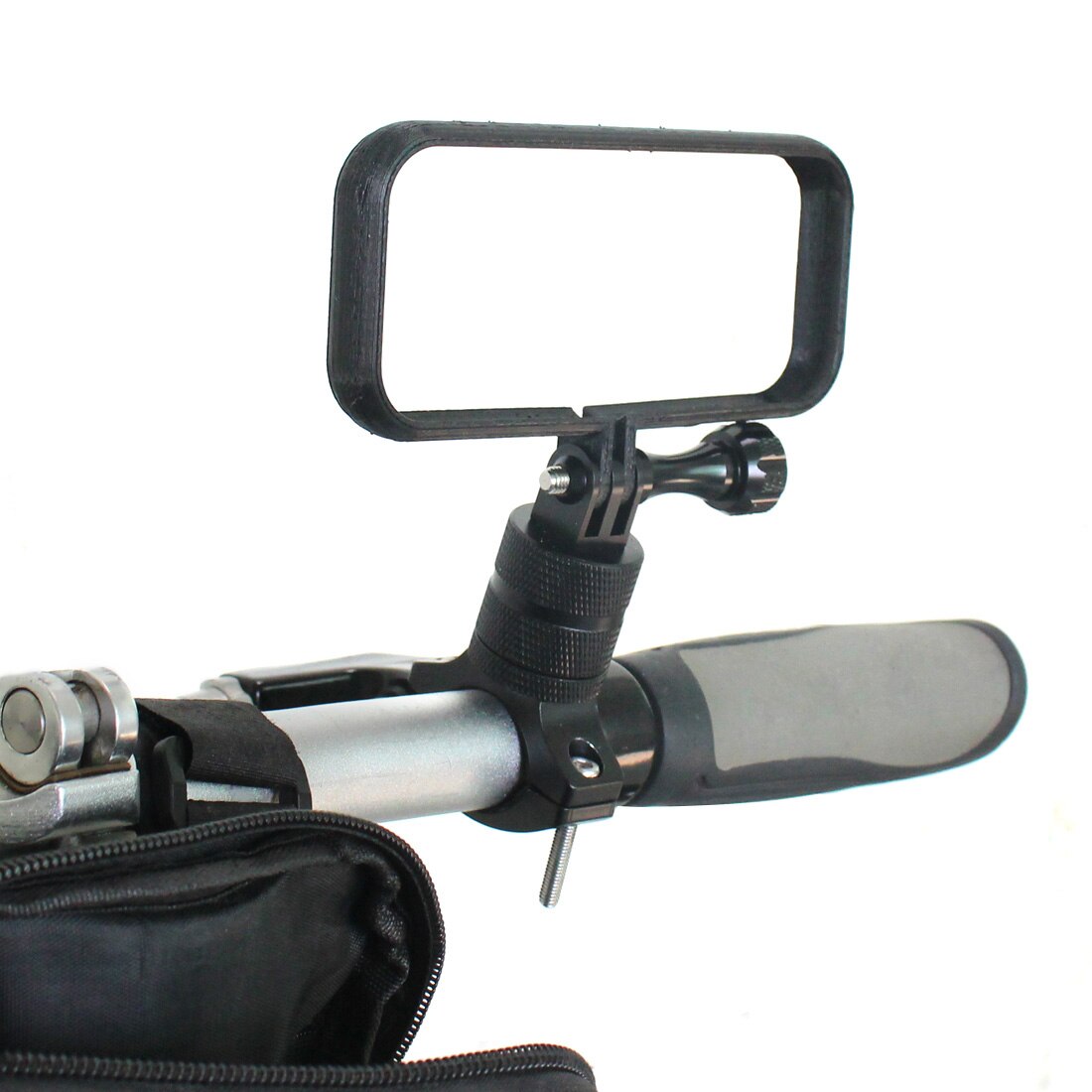 BGNing Bicycle 360degree Rotation Mount Clip Extension Arm Pole Case for Gopro /Mijia Mini Camera Frame Holder Bracket for OSMO Pocket