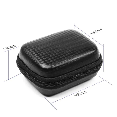 BGNing Portable Small Size Waterproof Camera Bag Collect Case for AKASO EK7000 for Yi 4K Mini Box for Gopro Hero 9 8 7 6 5 4 Session