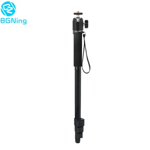 BGNing Mini Ball Head Tripod Monopod Selfie Stick Extension Mount Bracket for SLR DSLR Camera Stand Support Sports Accessories