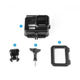 BGNing Waterproof Housing Case for GoPro Hero 9 Black Diving Shell Underwater 50m Dive Cover for Go Pro 9 Camera w/ Touch Screen