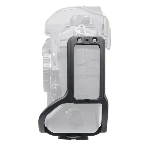 BGNing Aluminum Quick Release Board QR Plate SLR Integrated Handle for Nikon D6 Camera Bracket Tripod Mount Vertical Support