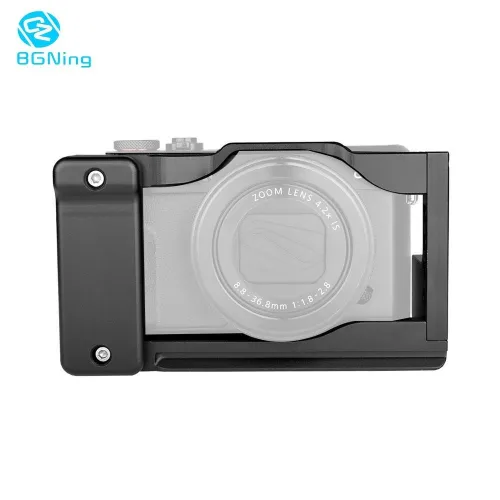 BGNing Aluminum Camera Cage for Canon G7 X MARK III Protective Case Monitor Video Film Movie Rig Stabilizer QR Plate w/ Cold Shoe Mount