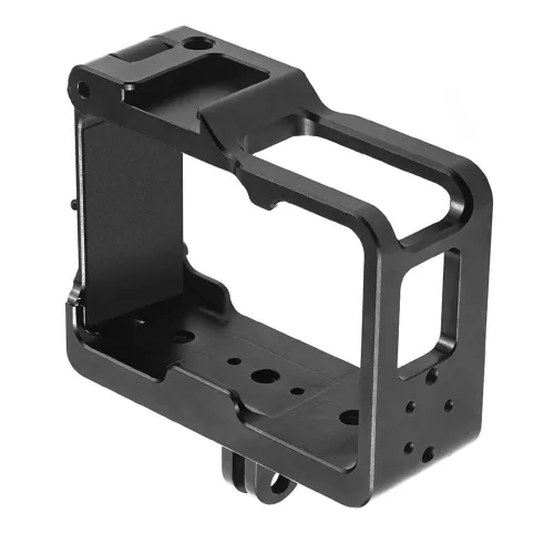 BGNing 360 Panoramic Camera Frame Cooling Cage Rig Protective Case Cold Shoe 1/4 Mount for Insta360 One R 4K Tripod Adapter Accessories