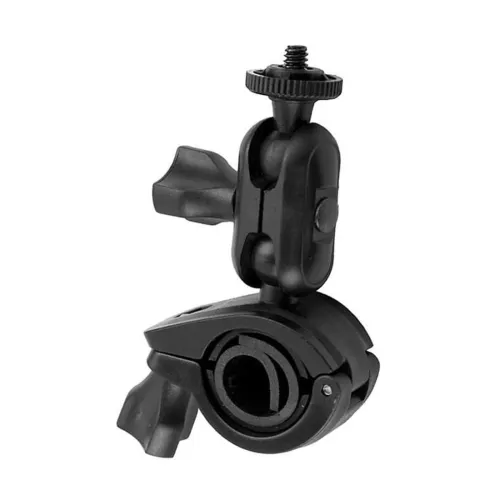 BGNing 360 Rotatable Bike Bicycle Handlebar Holder Adapter Motorbike Clip Rearview Mirror Support Bracket DVR Car Dash Cam Camera Mount