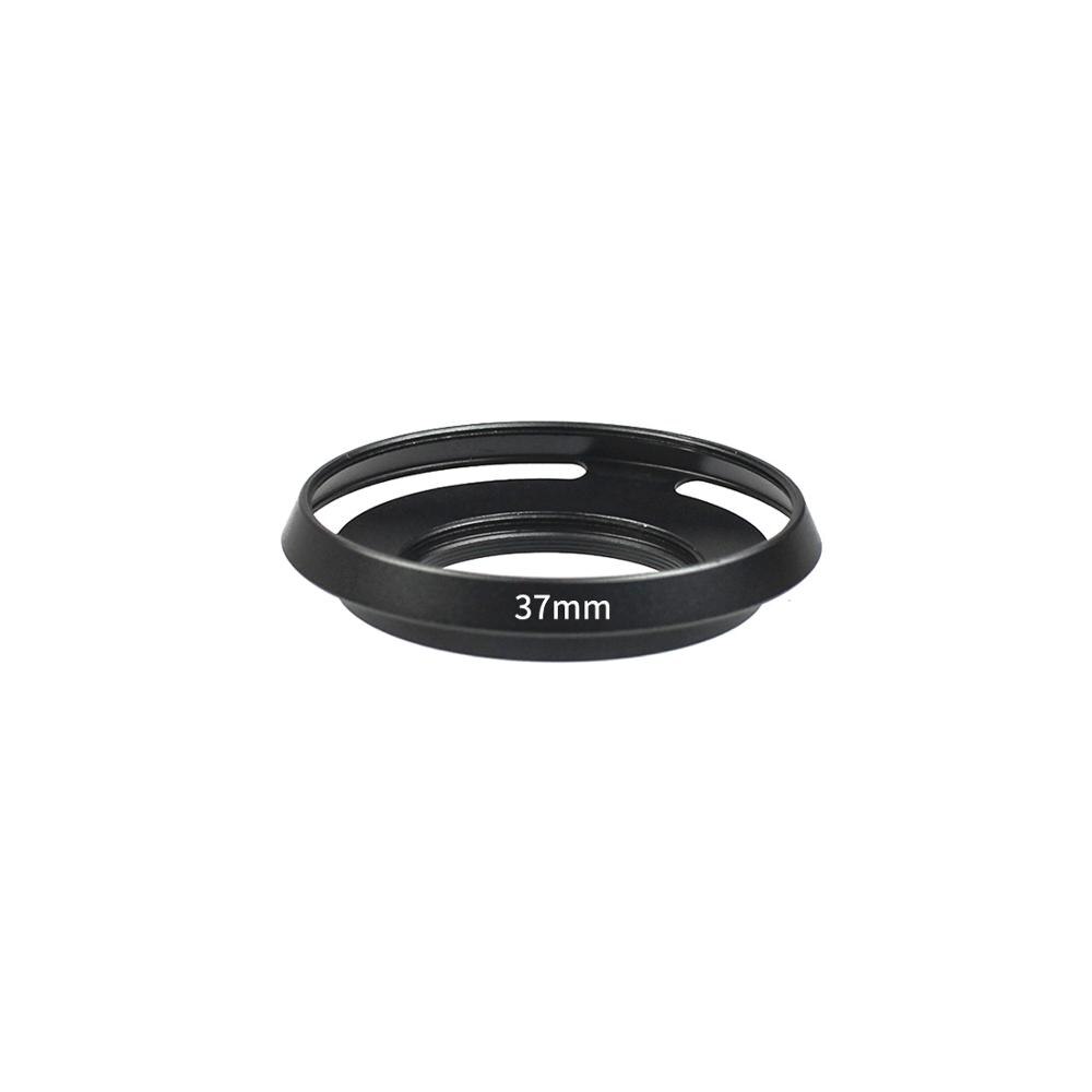 BGNing Universal Metal Ultra-thin Hollow Wide-angle Lens Hood for DSLR Cameras 37 39 40.5 43 46 49 52 55 58 62 67mm Accessories