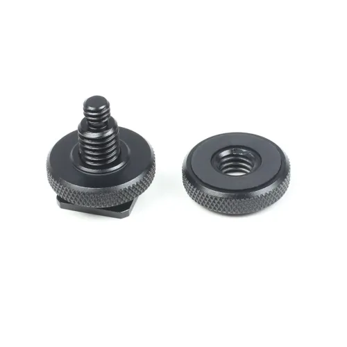 BGNing 3/8  to 1/4  Inch Adapter Screws Nut Mount Tripod DSLR Rig Cage Flash MIC Holder with Phone Clip for Gopro Action Cameras