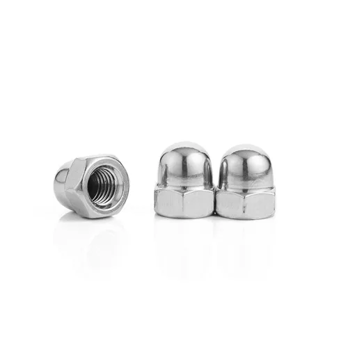 BGNing 25x Stainless Steel M4 M5 M8 M10 Nut Locking Cap Nuts Decorative Covers Universal Photography Bicycle Accessories