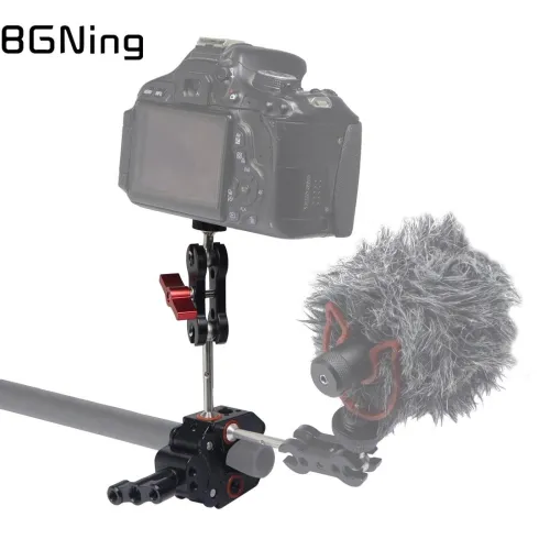 For GoPro13 BGNing Super Clamp Crab Clip 1/4 3/8 ARRI Cold Shoe Magic Arm SLR Camera Photography Flash Light Tripod Monitor Bracket Holder