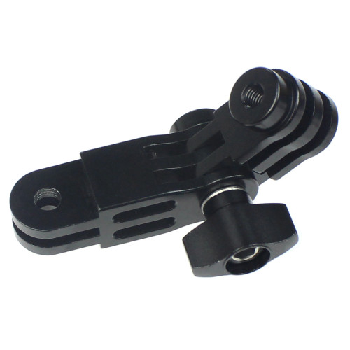 Three-Way Adjustable Pivot Arm Joint Helmet Mount Tripod Adapter Metal for GoPro Hero 10 9 5 DJI OSMO Action Xiaoyi Eken Camera