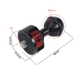 BGNing Magic Arm 360 Rotation Double Ball Head with Arri Pin 1/4 3/8 Screw Adapter for Sony A7C /Fuji XT4 Camera Cage Extension