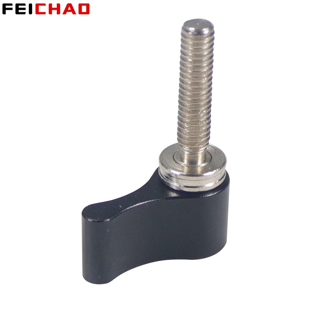 Mini Handle Adjustable M4 Screw Hand Clamping Knob Tighten Manual Wrench Lock Adapter Photography Accessories M4 Thumb Screw