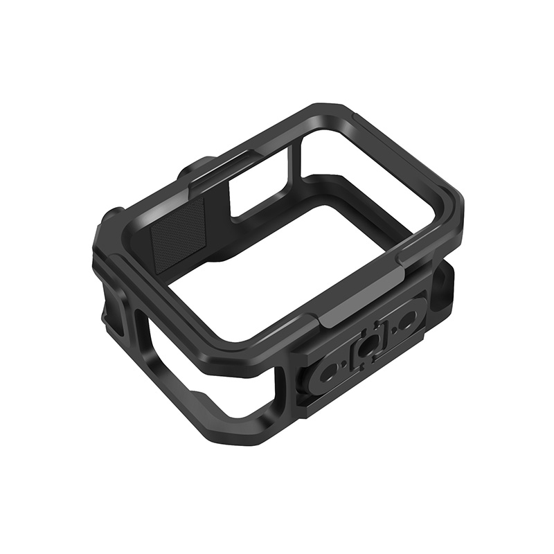 Aluminum Alloy Housing Border Protector Protective Frame Case For Gopro 9 10 Action Camera Accessories Cold Shoe Mount 1/4 Screw