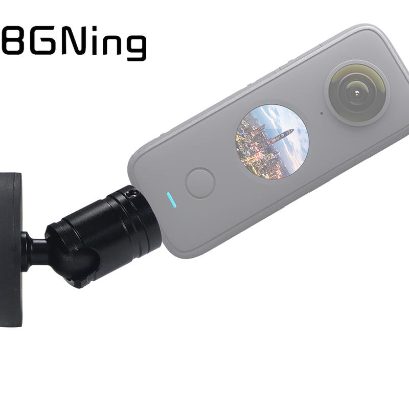 360 Degree Adjustment Adapter Mini Ball Head Mount Constant Damping Gimbal Holder Support 2.5kg for Insta360 Cameras DSLR Phone