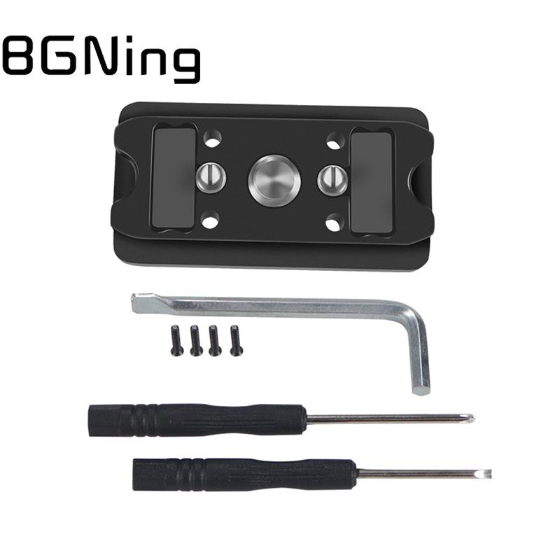 BGNing Magnetic Adapter Mount Aluminum Alloy 1/4 ARRI Locating Pins Quick Release for DJI ACTION 2 for GoPro 10 9 max 8 7 Camera