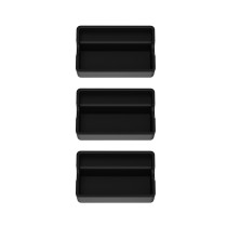 3pcs Waterproof Durable Silicone Battery Charging Port Covers for DJI Mini 3 Pro Drone Batteries Protective Accessories