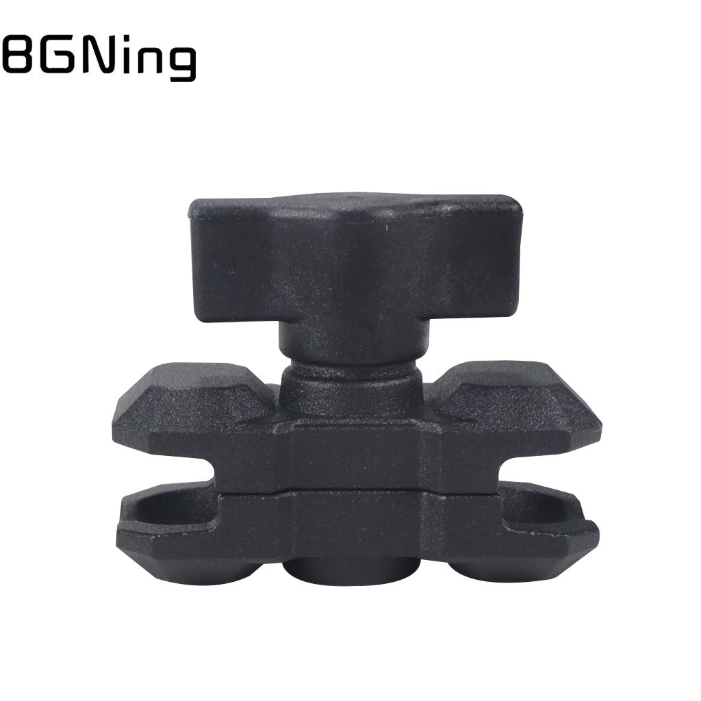 Aluminum Alloy 60MM 1Inch Ball Head Connect Bracket for Gopro Action Camera Riding Bicycle Mobile Phone Holder for Ram Mount