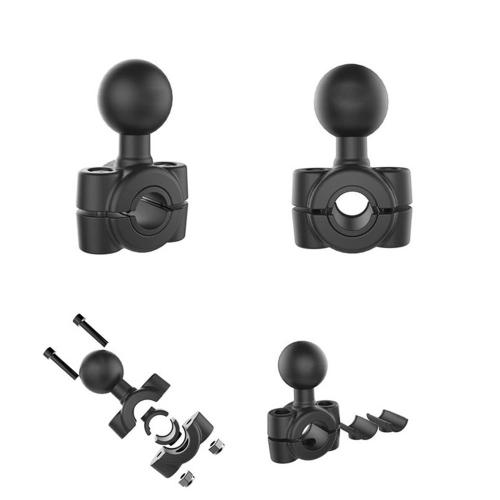 25mm 1inch Ball Head Adapter M6 M8 M10 Thread 1/4  Screw for RAM Mounts Motorcycle Bike Riding Action Cameras Phone Clip Bracket