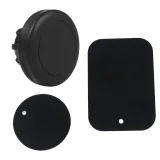 Universal 17mm Ball Head Mount Adapter Car Phone Holder Magnetic 360 Degree Rotation Gravity Support Phone Stand Clip