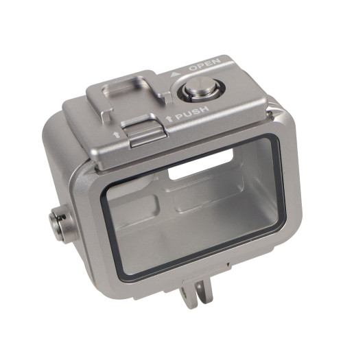 Aluminium Frame 40m Waterproof Housing Case Diving Cage for GoPro 11 10 9 Action Camera Underwater Vlog Tripod Adapter Bracket