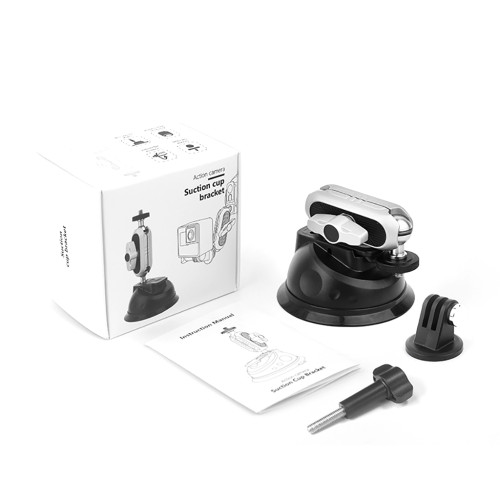 Strong Car Twist Lock Suction Cup Base 1  Ball Tripod Adapter Windshield Mount Holder Bracket 360° for GoPro Action Phone Camera