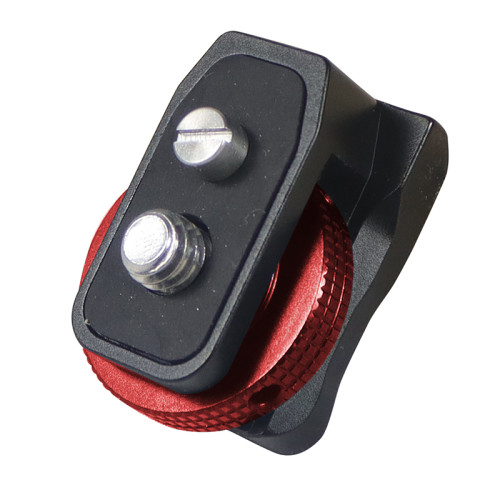 Cold Shoe Mount Adapter Base with 1/4  Mounting Screw for DSLR Camera Cage Rig Flash LED Light Microphone Bracket Stand Support