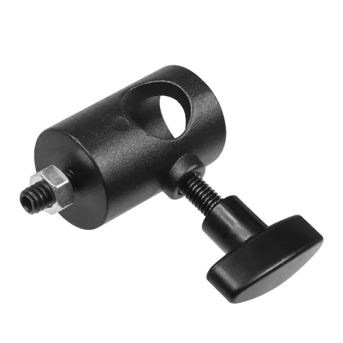Aluminum Alloy 16mm / 18mm Hole to 1/4 Screw Live Streaming Bracket Conversion Head Flash Light Stand Universal Adapter Mount