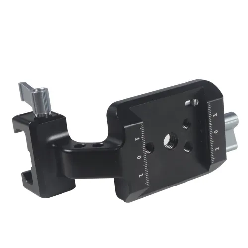 Vertical Shooting Bracket Camera Mount 1/4 3/8 Hole for DJI Ronin RS2/RS3/RS3PRO Handheld Gimbal Stabilizer Mounting Clamp Plate