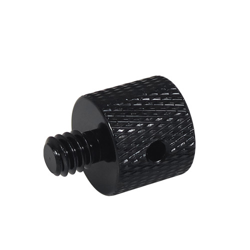 BGNing Aluminum 1/4-20 Male to M6-1 Female Adapter Screw Head Tripod Adapter Screw Photography Accessory with Reinforced Side Hole D15*20mm