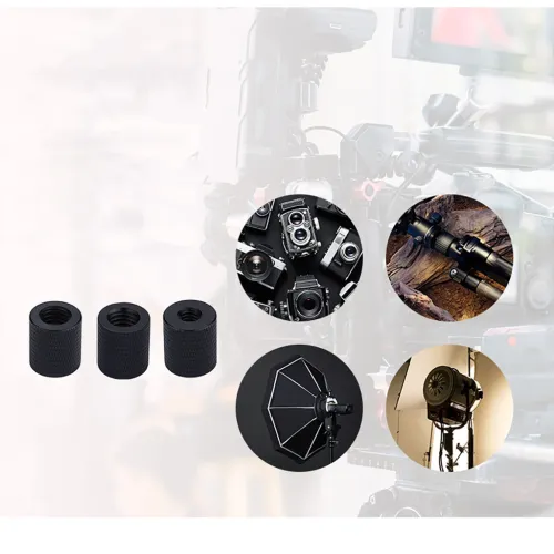 Metal Camera Screw 1/4 to 1/4 3/8 Conversion Screw Tripod Ballhead Connector Adapter Mount for Camera Photo Studio Accessories