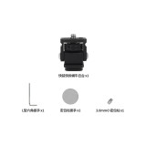 Quick Installation Head Fixed Base Monitor Bracket for Camera GOPRO11 Protection Frame Monitor Fill Light