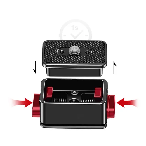 Quick Release Plate Clamp Fast Switch Kit for Gopro Action Camera for Arca Tripod Adapter DSLR Camera Monitor Gimbal Accessories