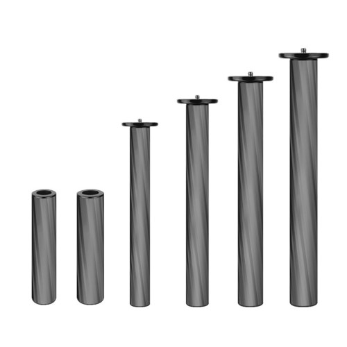 Mid-Axis Carbon Fiber Monopod Pole Accessories Tripod Center Shaft Extension Rod 3/8 inch Hole SLR Camera Stabilizer Handle Grip