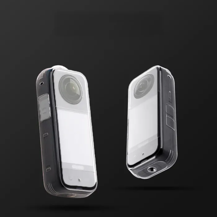 For Insta360 X3 Housing Shell Anti-drop Anti-scratch Body Silicone Case Cover for Insta360 X3 Panoramic Action Camera Protector