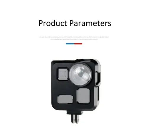 Aluminum Alloy Protective Case Cage for Gopro Max Action Camera Frame Cover Protector